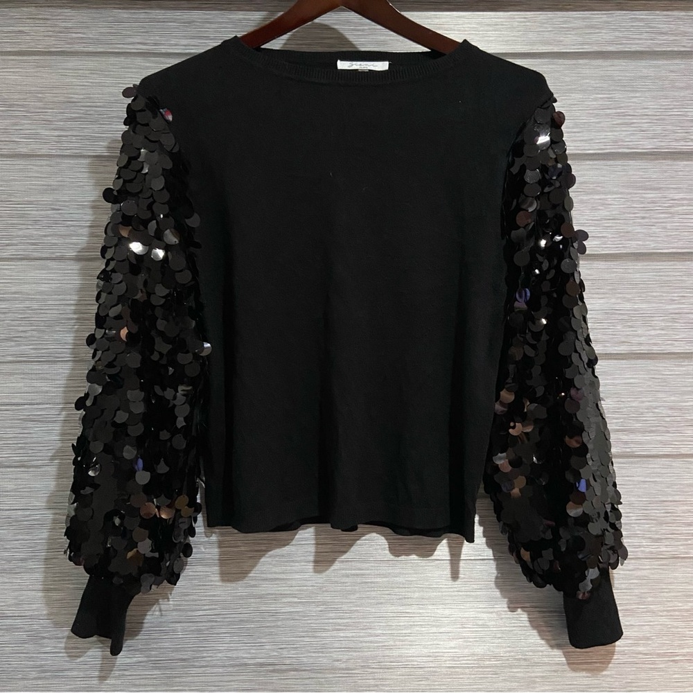 Siani Milano Women Black Sweater Long Sleeve size XL